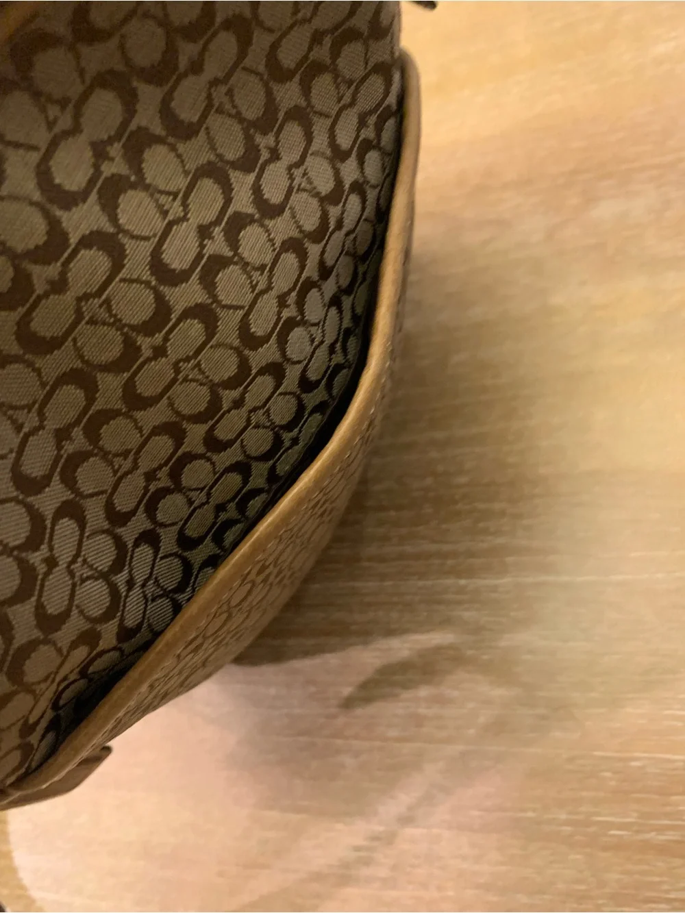 Coach mini C camera bag